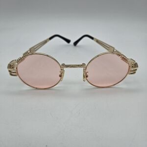 Gold and Pink Sunglasses